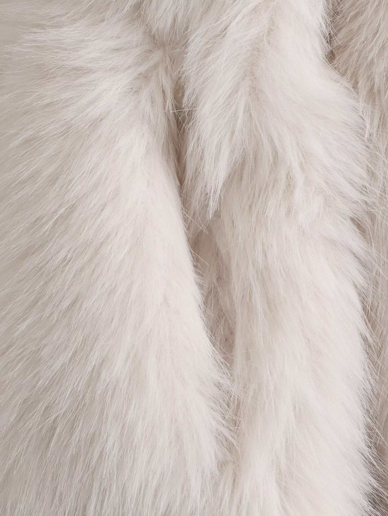 Manteau en Fausse Fourrure Chic