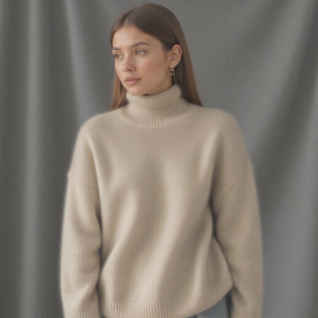Pull en Cachemire Étoilé