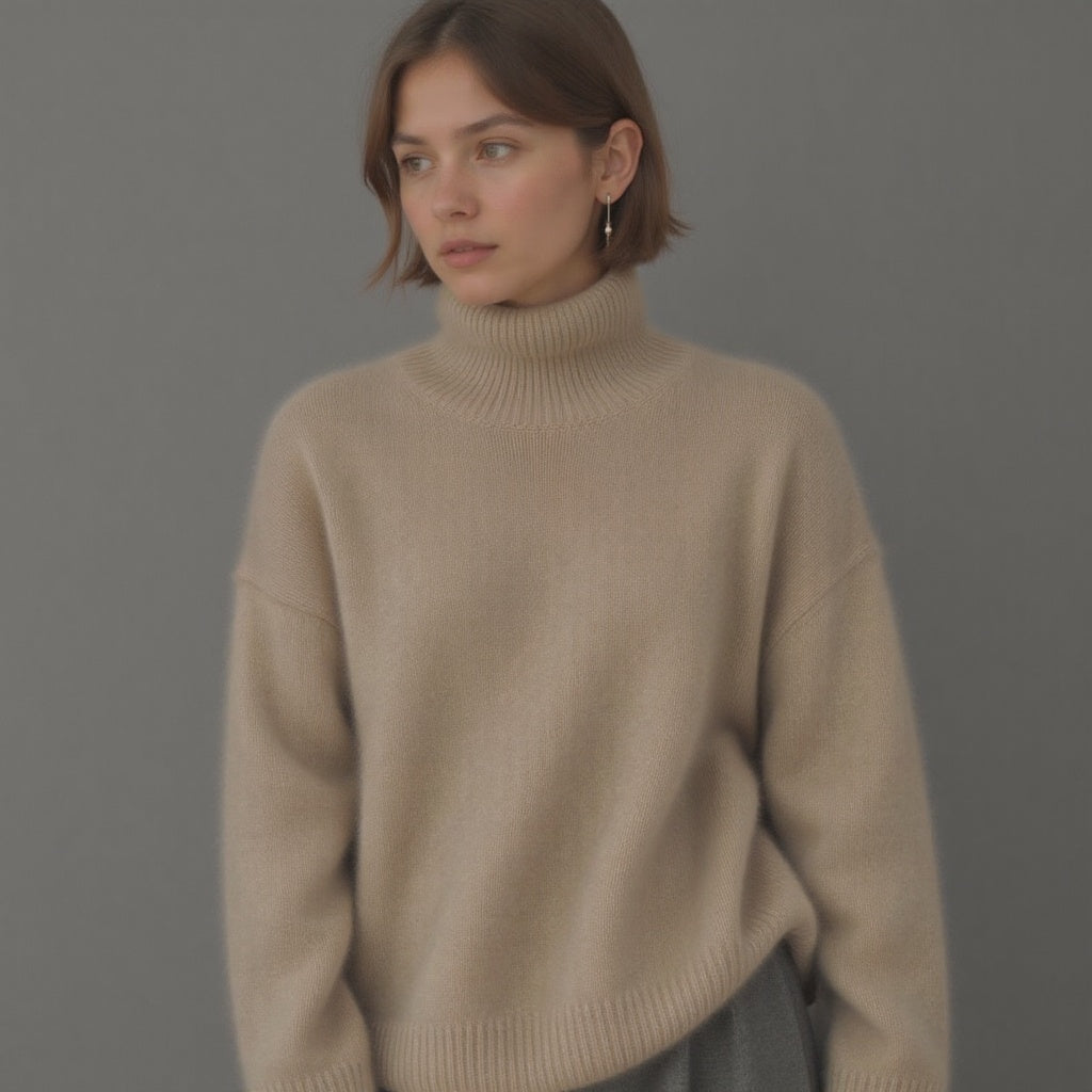 Pull en Cachemire Étoilé