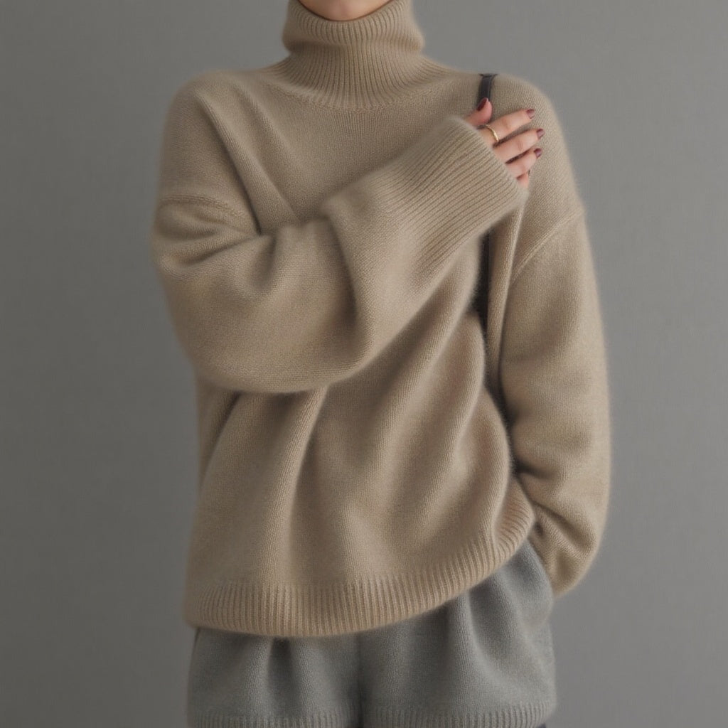 Pull en Cachemire Étoilé