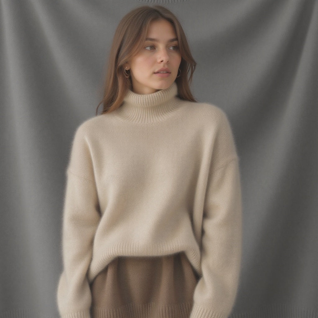 Pull en Cachemire Étoilé