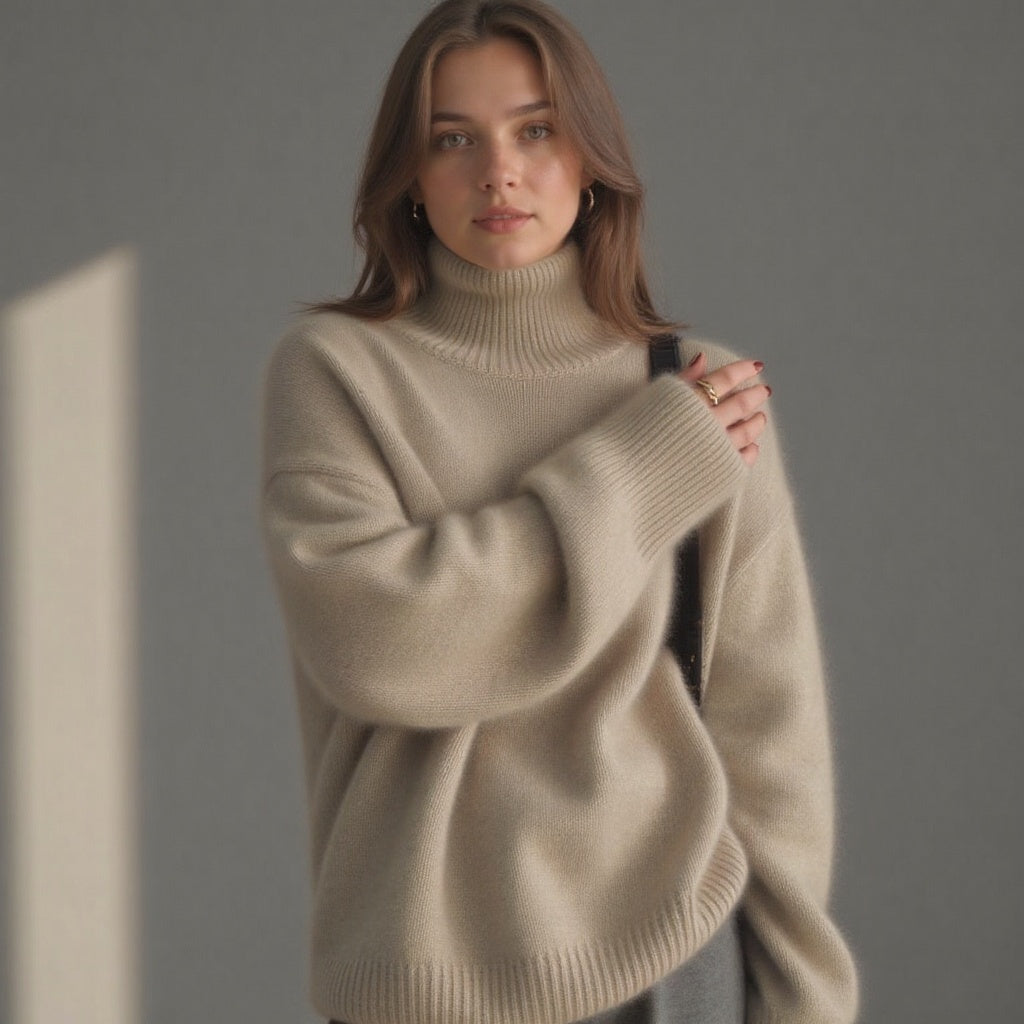 Pull en Cachemire Étoilé