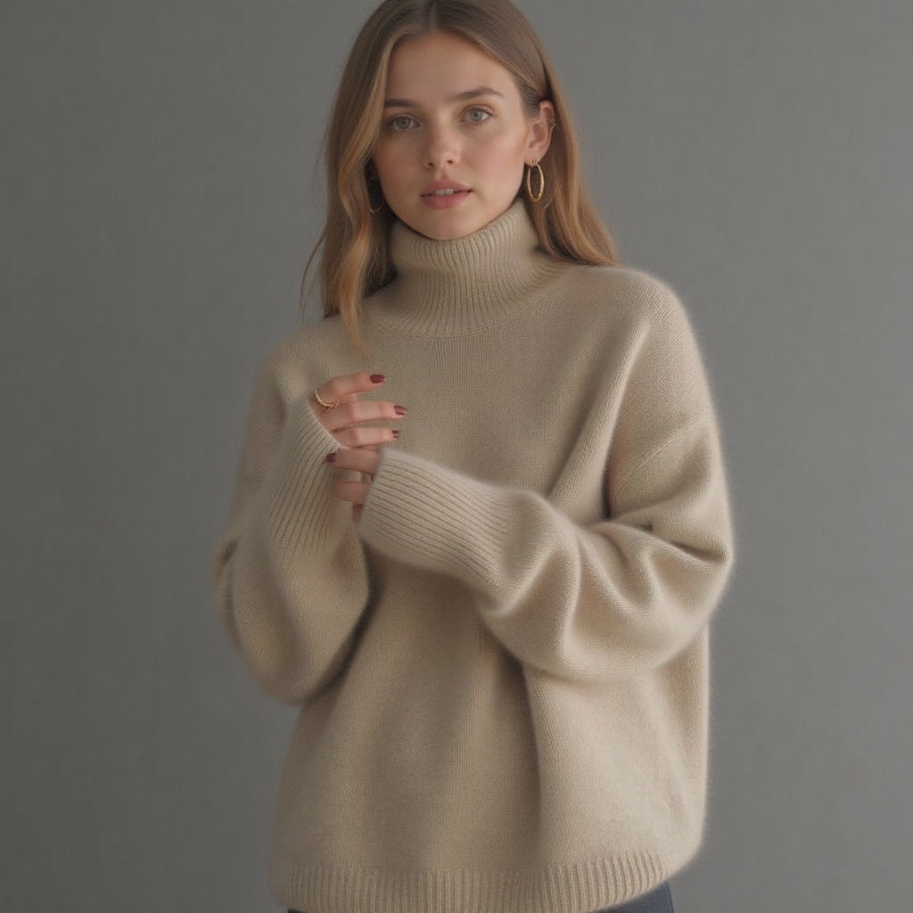 Pull en Cachemire Étoilé